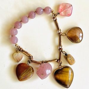 Gem stone bracelet